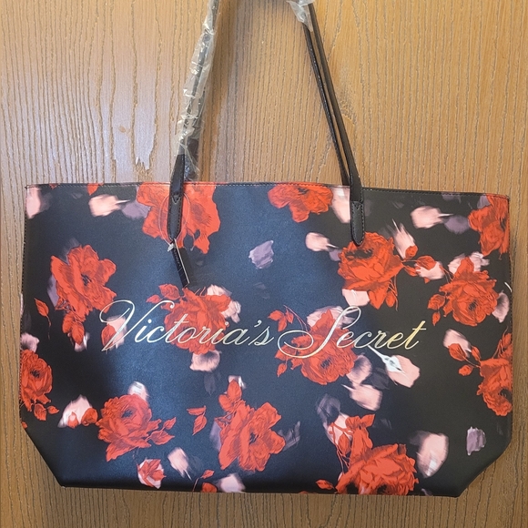 Victorias Secret Floral Tote - Picture 2 of 4